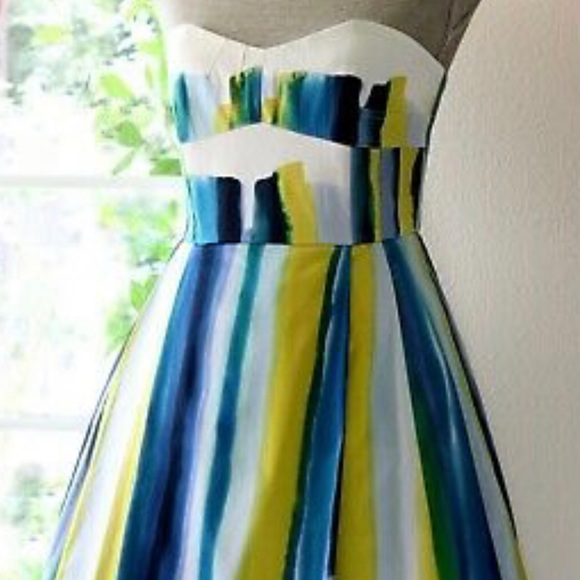 Calvin Klein Watercolor Dress - Picture 3 of 6